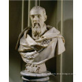 Hot selling excellent quality factory male head marble busts statue